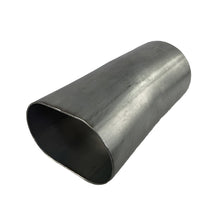 Load image into Gallery viewer, Granatelli 3.0in Round to 3.0in Oval Weld In Exhaust Adapter Granatelli Motor Sports
