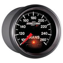Load image into Gallery viewer, Autometer Elite 52.4mm 100-260F Transmission Temprature Peak &amp; Warn w/ Electronic Control Gauge-Gauges-AutoMeter