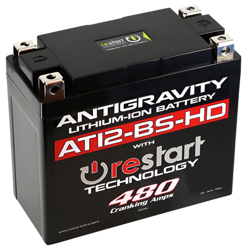 Antigravity YT12-BS High Power Lithium Battery w/Re-Start Antigravity Batteries