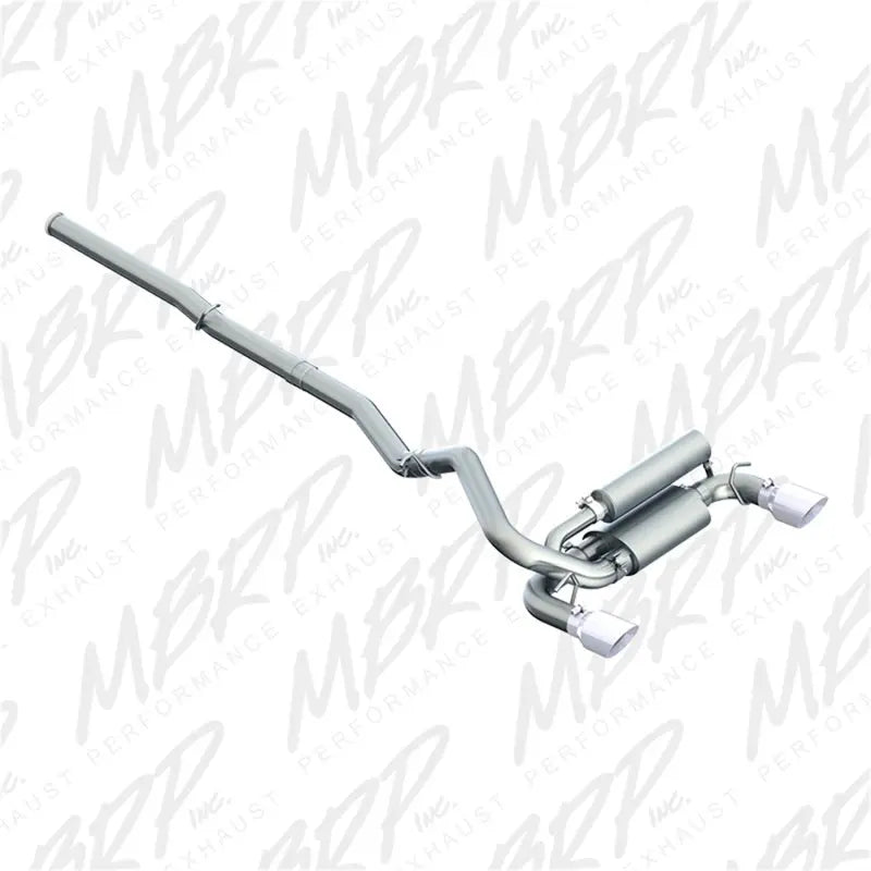 MBRP 2016+ Ford Focus RS 3in Aluminized Dual Outlet Cat-Back Exhaust MBRP