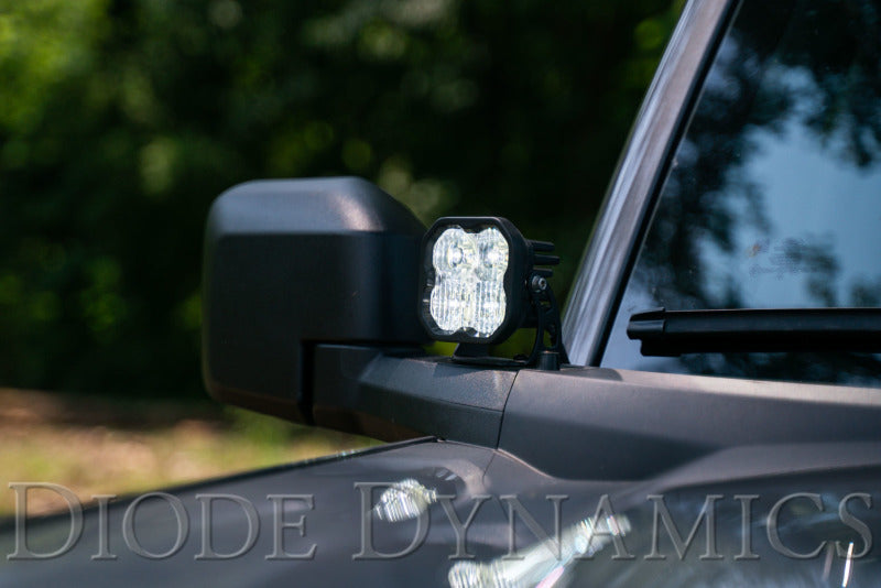 Diode Dynamics 2021 Ford Bronco SS3 LED Ditch Light Kit - Pro White Combo-Light Accessories and Wiring-Diode Dynamics-691025930863-