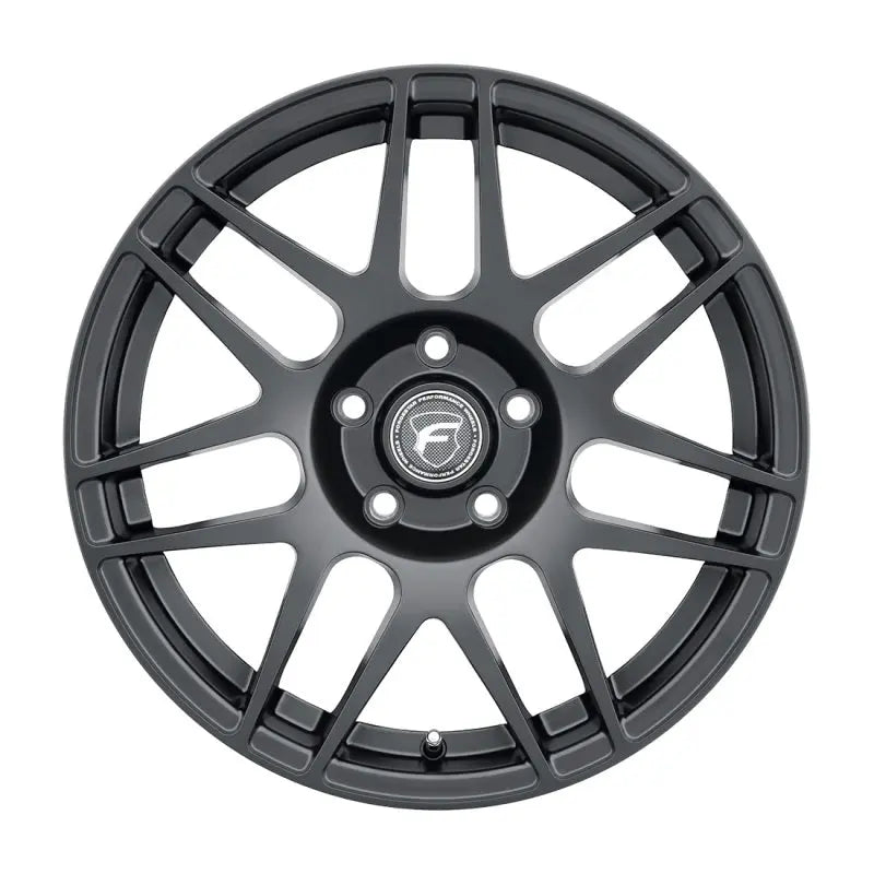Forgestar F14 Drag 18x5.0 / 5x114.3 BP / ET-23 / 2.125in BS Satin Black Wheel Forgestar