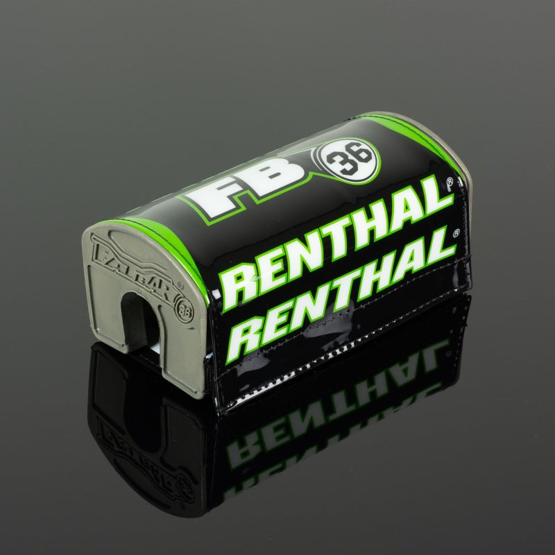 Renthal Fatbar 36 Pad - Black / Green/ White - Black Ops Auto Works