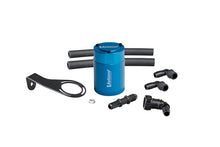 Load image into Gallery viewer, Volant 21-23 Ford Bronco 2.3L Turbo 3oz Aluminum Oil Catch Can w/Mounting Bracket - Blue Volant