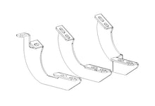 Load image into Gallery viewer, Go Rhino 2024 Toyota Tacoma DC 4dr Mounting Brackets (V-Series V3/RB10 Slim/RB20 Slim) - Tex. Blk Go Rhino