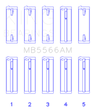 Load image into Gallery viewer, King Audi A4 1.8L AEB (Size STD) Main Bearing Set-Bearings-King Engine Bearings
