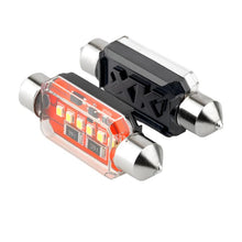 Load image into Gallery viewer, XK Glow White Festoon Error Free Ultra Bright LED Bulbs w/ Built-in Canbus 2pc 39mm-Bulbs-XKGLOW