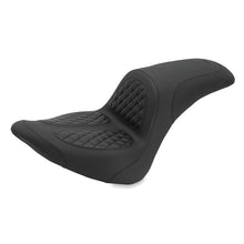 Load image into Gallery viewer, Mustang 06-17 Harley Softail Wide Tire (200mm) Fastback 1PC Seat w/Diamond Stitch - Black Mustang Motorcycle