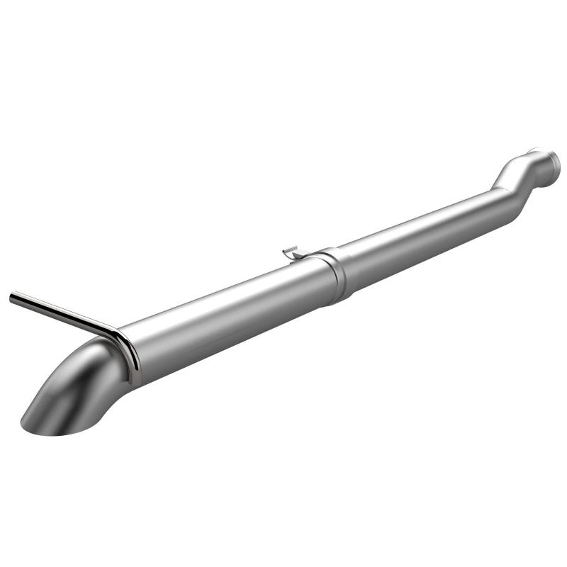 QTP 2018+ Jeep Wrangler JL 304SS Eliminator Cat-Back Crawler Exhaust w/Turn Down Exit QTP