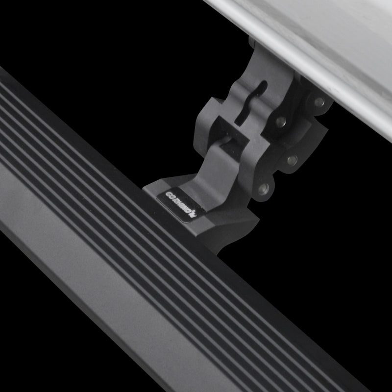 Go Rhino 18-23 Jeep Wrangler 4dr E-BOARD E1 Electric Running Board Kit (Drilling Req.) - Tex. Blk Go Rhino