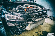 Load image into Gallery viewer, Turbo XS FMIC 2015-2017 Subaru STi - Wrinkle Black Pipes Turbo XS