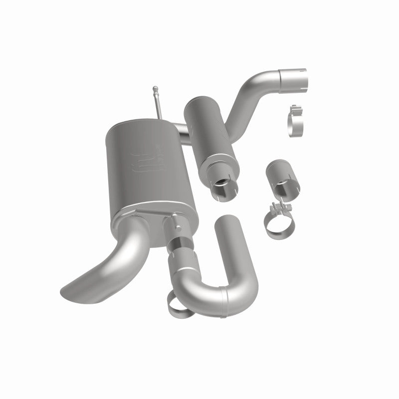 MagnaFlow 18-23 Jeep Wrangler JL 2.0L/3.6L Overland Series Axle-Back Exhaust-Axle Back-Magnaflow