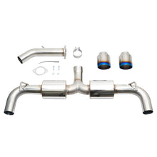Load image into Gallery viewer, Injen 19-22 Hyundai Veloster N L4 2.0L Turbo Performance SS Axle Back Exhaust System - Burnt Ti Tips-Axle Back-Injen