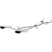 Load image into Gallery viewer, MagnaFlow 20-21 Ford Explorer 3.0L V6 Dual Exit Quad Black Chrome Tip Street Series Cat-Back Exhaust Magnaflow