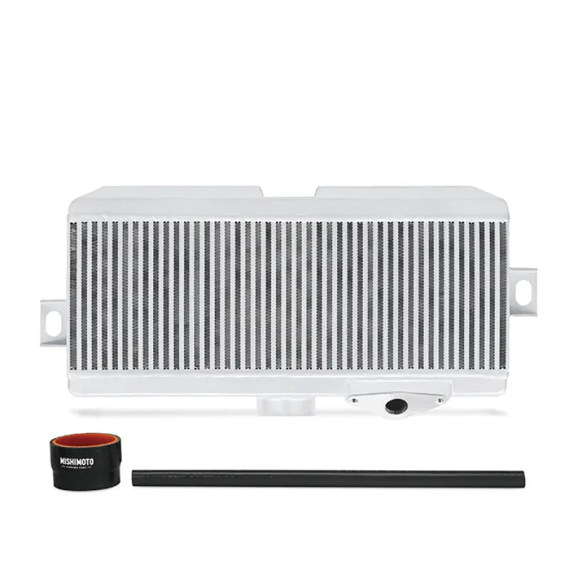 Mishimoto Subaru 08-15 WRX STi Top-Mount Intercooler Kit - Powder Coated Silver & Black Hoses Mishimoto