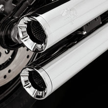 Load image into Gallery viewer, Vance &amp; Hines HD Softail 18-22 Eliminator S/OS Chrome Slip-On Exhaust Vance and Hines