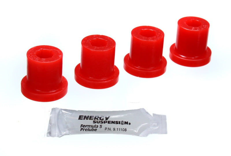 Energy Suspension Aftermarket Shackle Set - Red Energy Suspension
