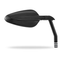 Load image into Gallery viewer, Burly Brand Radar Mirror Set - Black Burly Brand
