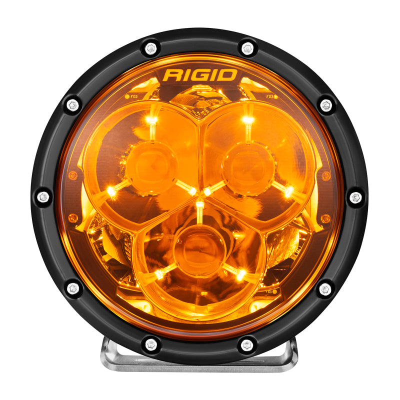 Rigid Industries 360-Series Laser 6in Amber PRO Amber Backlight Rigid Industries