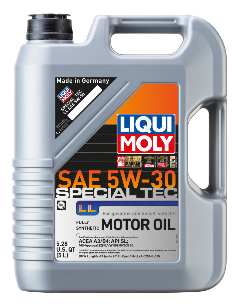 LIQUI MOLY 5L Special Tec LL Motor Oil SAE 5W30 LIQUI MOLY