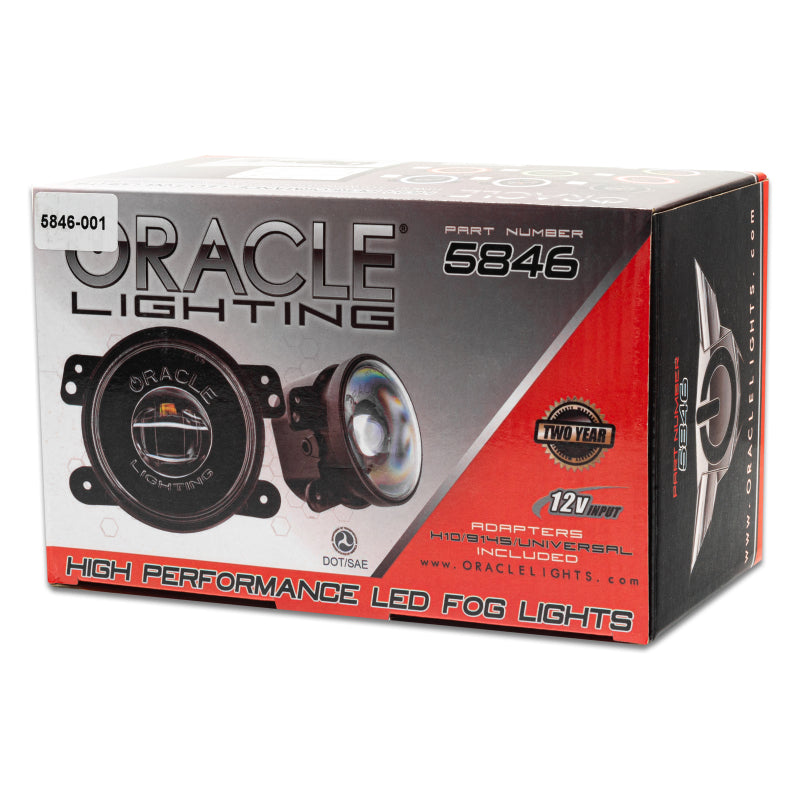 Oracle Jeep Wrangler JK/JL/JT High Performance W LED Fog Lights - Amber-Fog Lights-ORACLE Lighting