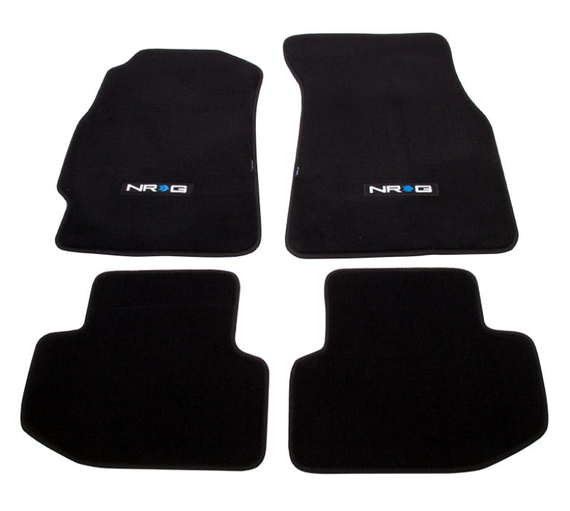 NRG Floor Mats - 94-01 Acura Integra (NRG Logo) - 4pc. NRG