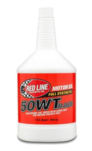 Load image into Gallery viewer, Red Line 50WT Race Oil - Quart Red Line