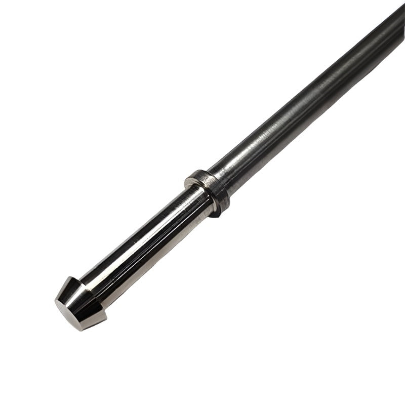 Ticon Industries 12in Length x 3/8in Titanium Billet Exhaust Hanger Rod - Mushroom End Ticon