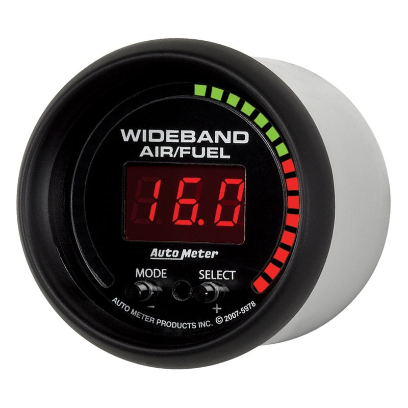 Autometer ES Digital 52mm Wideband Air/Fuel Kit AutoMeter