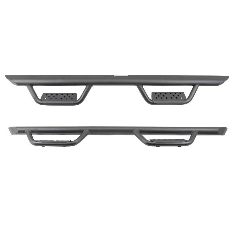 Go Rhino Dominator Xtreme D2 Side Steps 80in. Cab Length - Tex. Blk (No Drill/Mounting Brkt Req.) Go Rhino