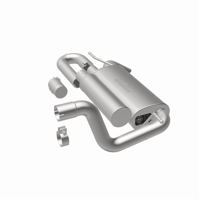MagnaFlow 18-23 Jeep Wrangler JL 2.0L/3.6L Overland Series Axle-Back Exhaust-Axle Back-Magnaflow