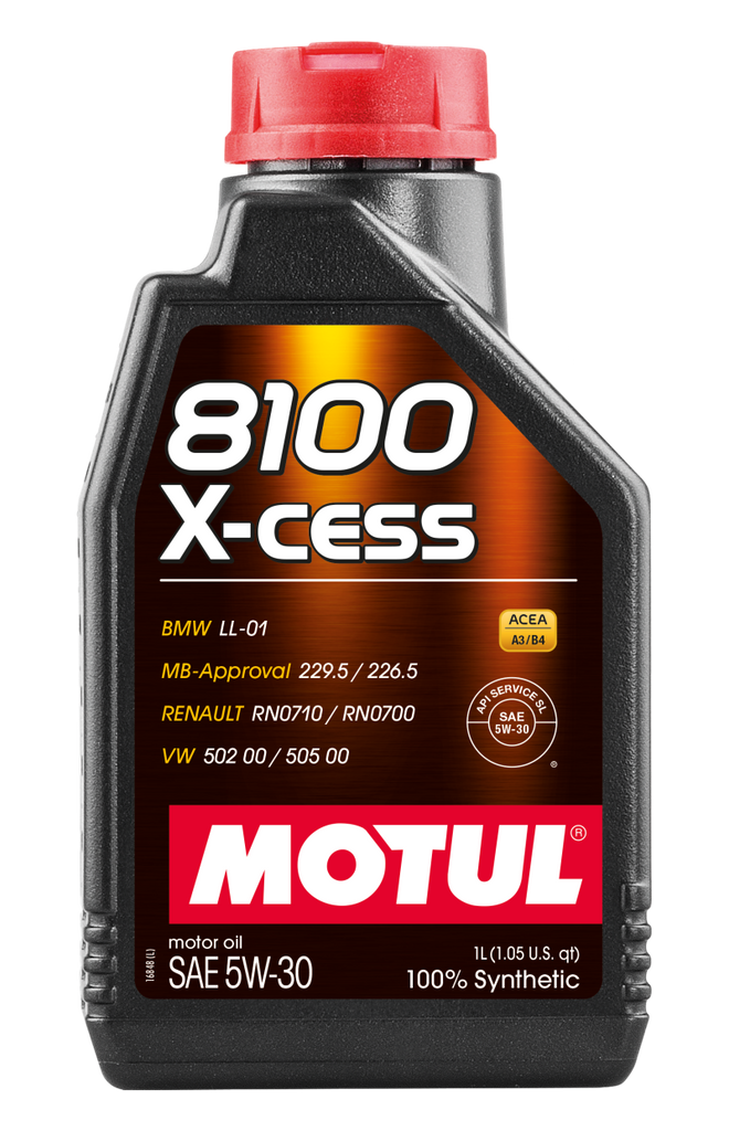 Motul Synthetic Engine Oil 8100 5W30 X-CESS 1L Motul