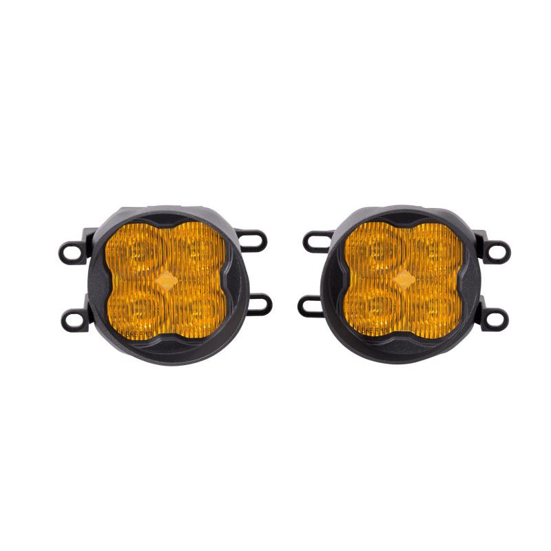 Diode Dynamics SS3 Max Type B Kit ABL - Yellow SAE Fog-Light Accessories and Wiring-Diode Dynamics-691025933604-
