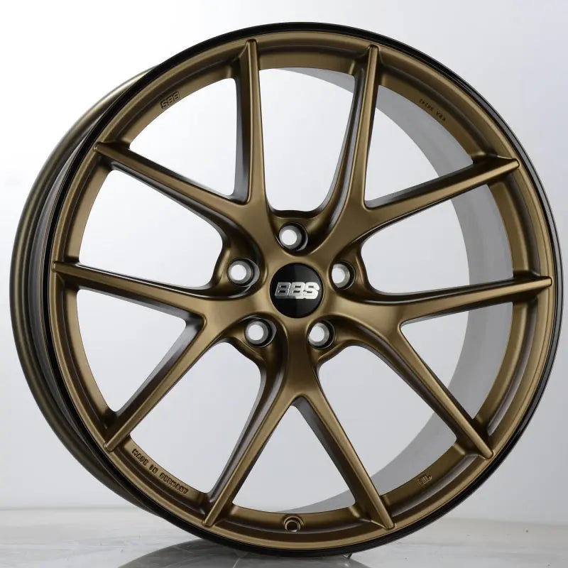 BBS CI-R 20x11.5 5x120 ET52 Bronze Rim Protector Wheel -82mm PFS/Clip Required BBS
