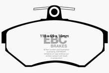 Load image into Gallery viewer, EBC 97-02 Volkswagen Cabriolet 2.0 Redstuff Front Brake Pads EBC