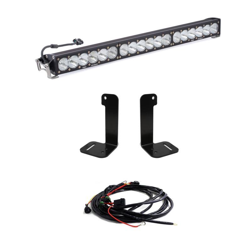 Baja Designs 2018+ Jeep Wrangler JL/JT OnX6+ 30in Bumper LED Light Bar Kit-Light Bars & Cubes-Baja Designs-810031742165-