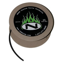 Load image into Gallery viewer, NAMZ Black Heatshrink 2-1 Ratio 25ft. Spool (3/32in. ID) NAMZ