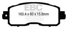 Load image into Gallery viewer, EBC 13+ Nissan Altima 2.5 (L33) Sedan Greenstuff Front Brake Pads EBC