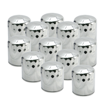 Load image into Gallery viewer, S&amp;S Cycle 99-18 BT/2017+ M8/X-Wedge Chrome Oil Filter - 12 Pack S&amp;S Cycle