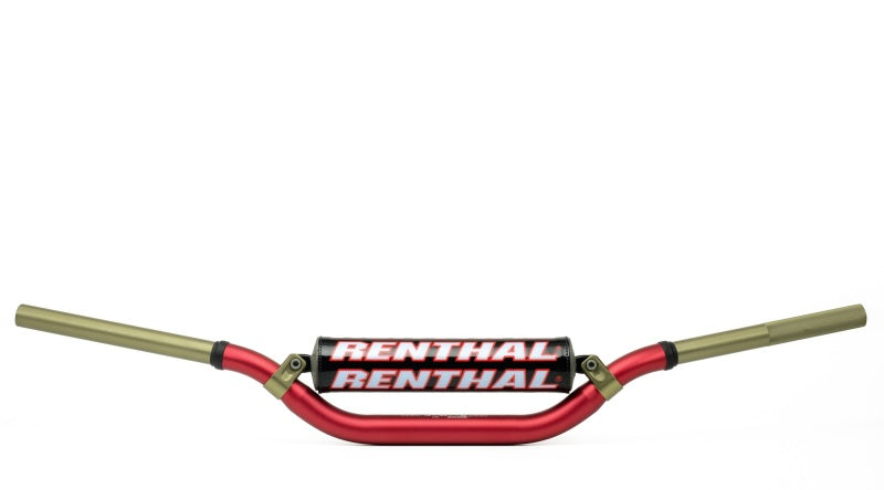 Renthal RC/ 04-18 Honda CRF/ 06+ Kawasaki KX/ KXF Twinwall Pad - Red - Black Ops Auto Works