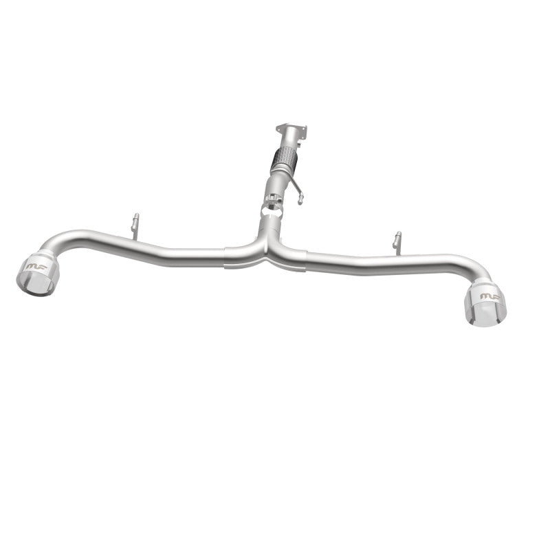 MagnaFlow Cat-Back 2015 Alfa Romeo 4C 1.7L SS 2.5in Dual Split Rear 4.in Tips Magnaflow