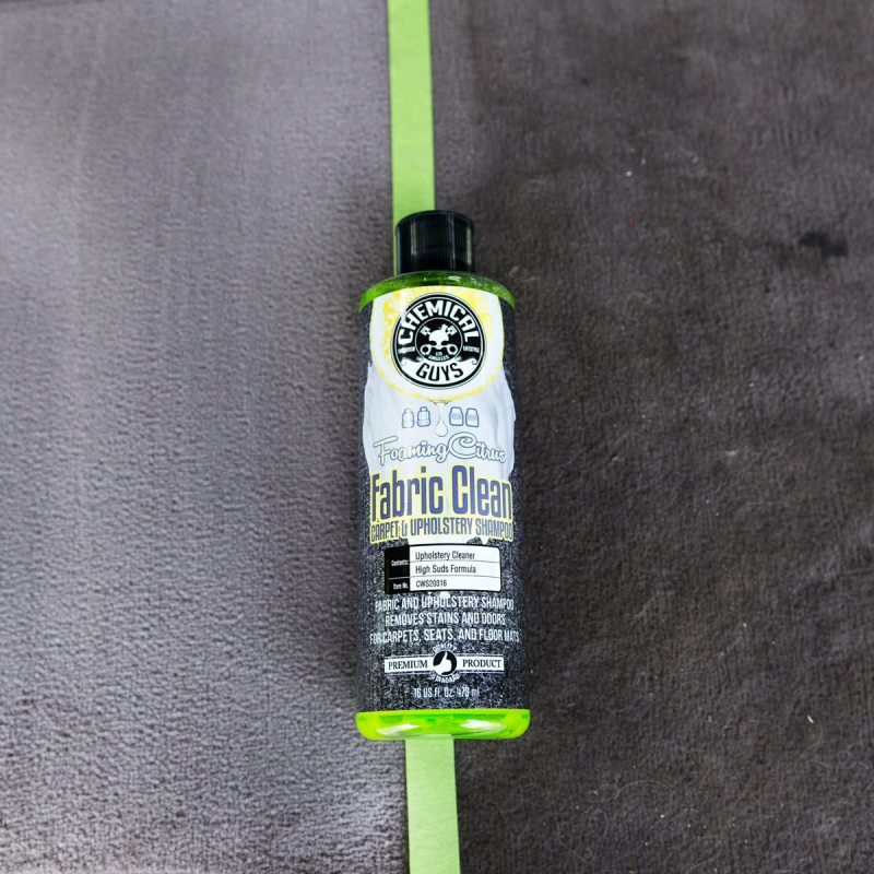 Chemical Guys Foaming Fabric Clean Carpet/Upholstery Shampoo & Odor Eliminator - 16oz Chemical Guys