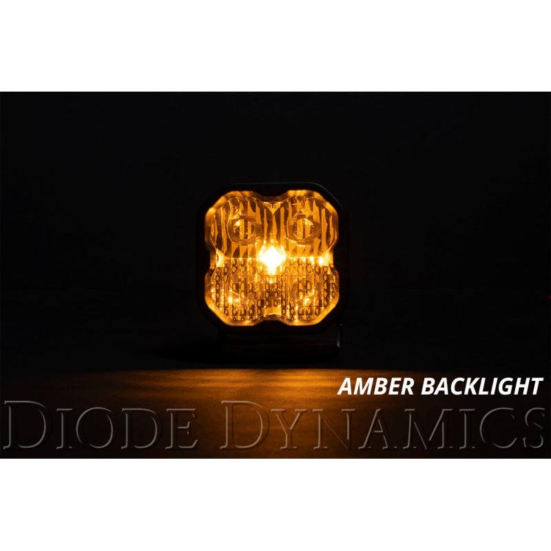 Diode Dynamics SS3 Sport ABL - Yellow Combo Standard (Pair)-Light Accessories and Wiring-Diode Dynamics-691025931525-