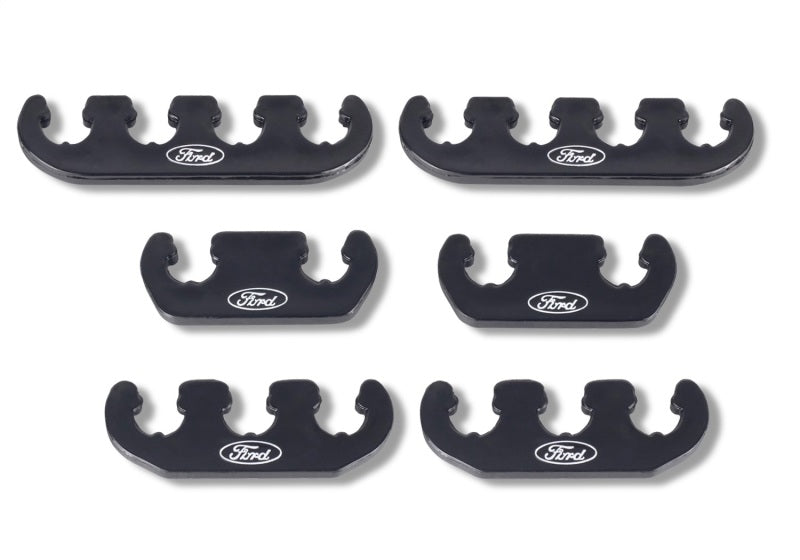 Ford Racing Wire Dividers 4 to 3 to 2 - Black w/ White Ford Logo Ford Racing