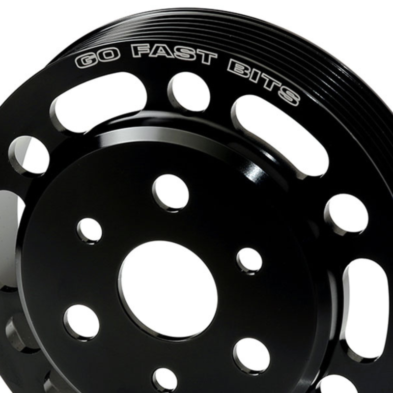 GFB 13+ Subaru BRZ / 13+ Scion FR-S Lightweight Aluminum Water Pump Pulley-Pulleys - Crank, Underdrive-Go Fast Bits