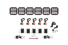 Load image into Gallery viewer, Diode Dynamics SS5 Sport Universal CrossLink 6-Pod Lightbar - White Combo Diode Dynamics