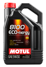 Load image into Gallery viewer, Motul 5L Synthetic Engine Oil 8100 5W30 ECO-NERGY - Ford 913C - Black Ops Auto Works