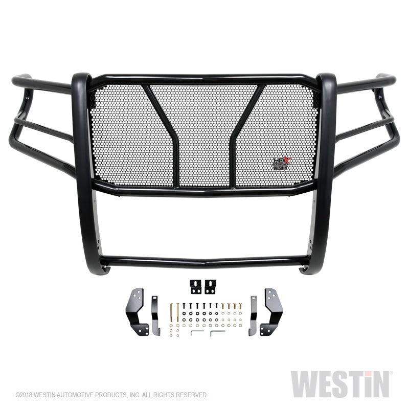 Westin 19-21 GMC Sierra 1500 HDX Grille Guard - Black Westin