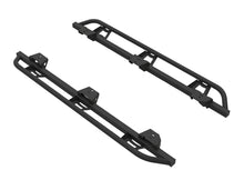 Load image into Gallery viewer, N-Fab Trail Slider Steps 18-20 Jeep Wrangler JL 4 Door SUV - SRW - Textured Black N-Fab