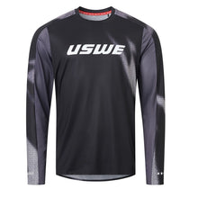 Load image into Gallery viewer, USWE Kalk Off-Road Jersey Adult Black - Small USWE